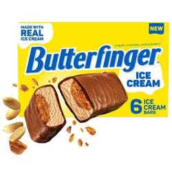 Butterfinger Ice Cream Bars