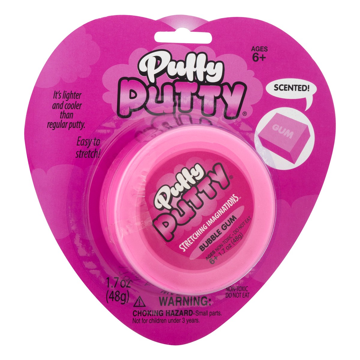 slide 2 of 10, Mello Smello Ages 6+ Putty Scented Bubble Gum 1.7 oz, 1.7 oz