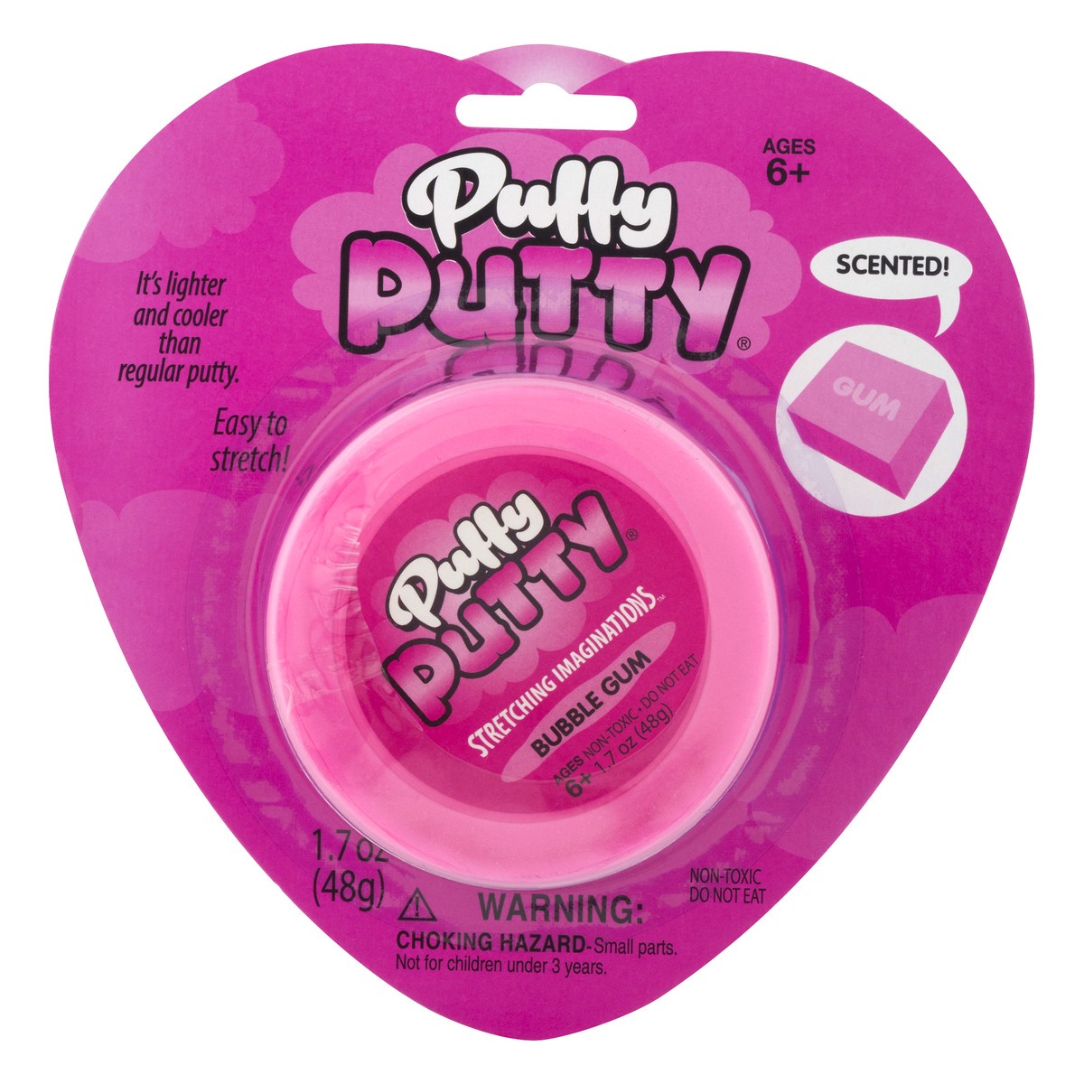 slide 1 of 10, Mello Smello Ages 6+ Putty Scented Bubble Gum 1.7 oz, 1.7 oz