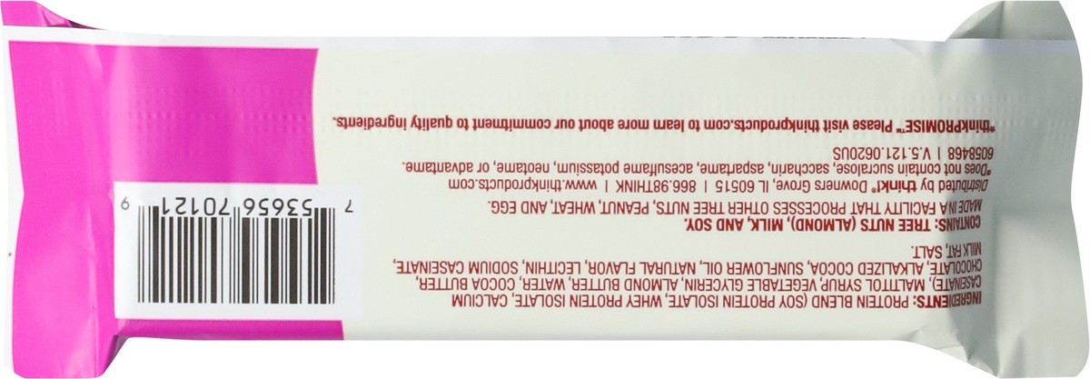 slide 4 of 13, think! thinkThin Chocolate Fudge Protein Bar, 2.1 oz