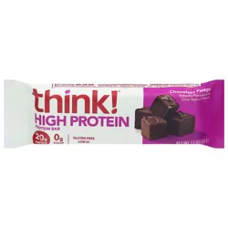 Think! High Protein Chocolate Fudge Bar, 2.1 oz