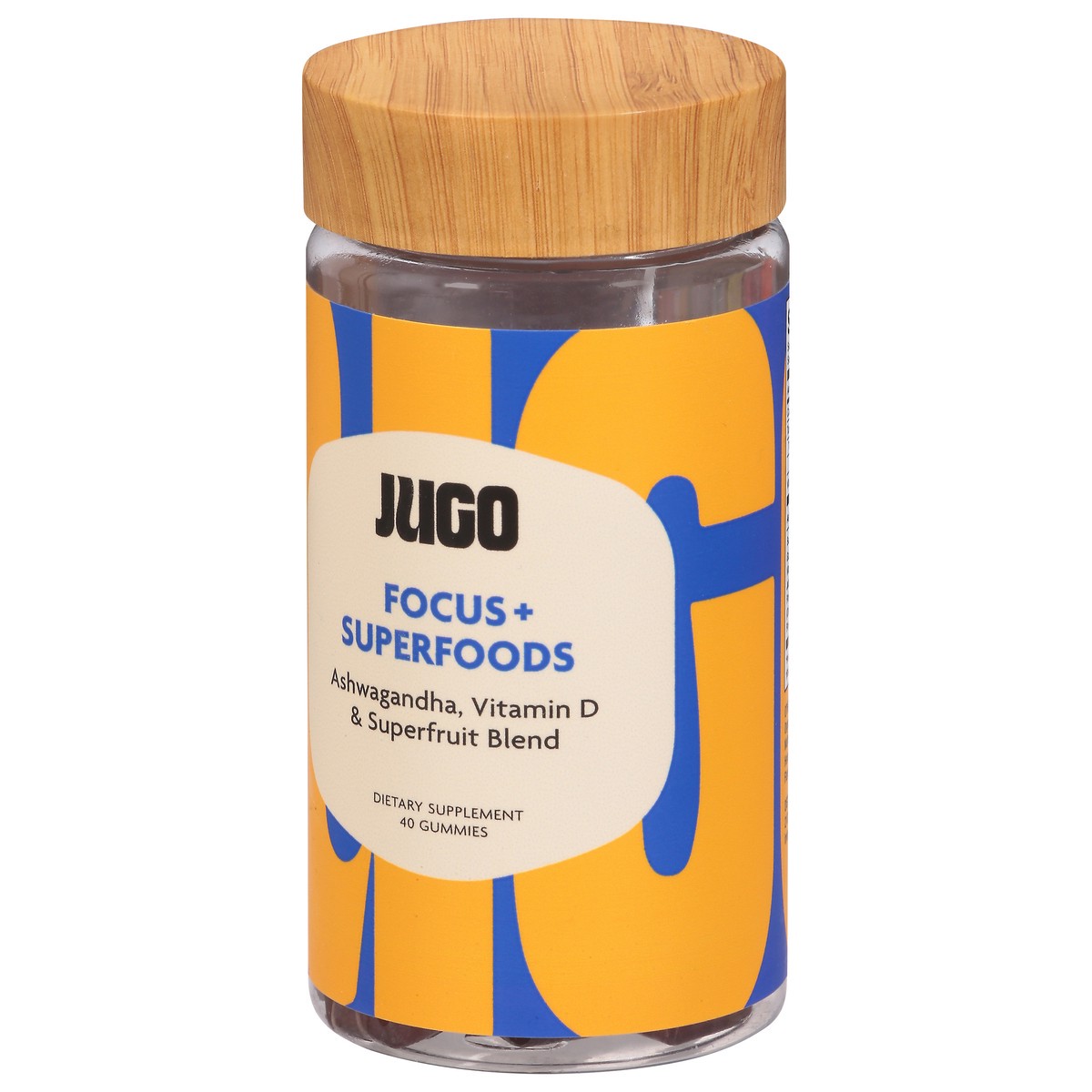 slide 2 of 4, Jugo Focus Superfoods Gummies - 40 Ct, 40 ct