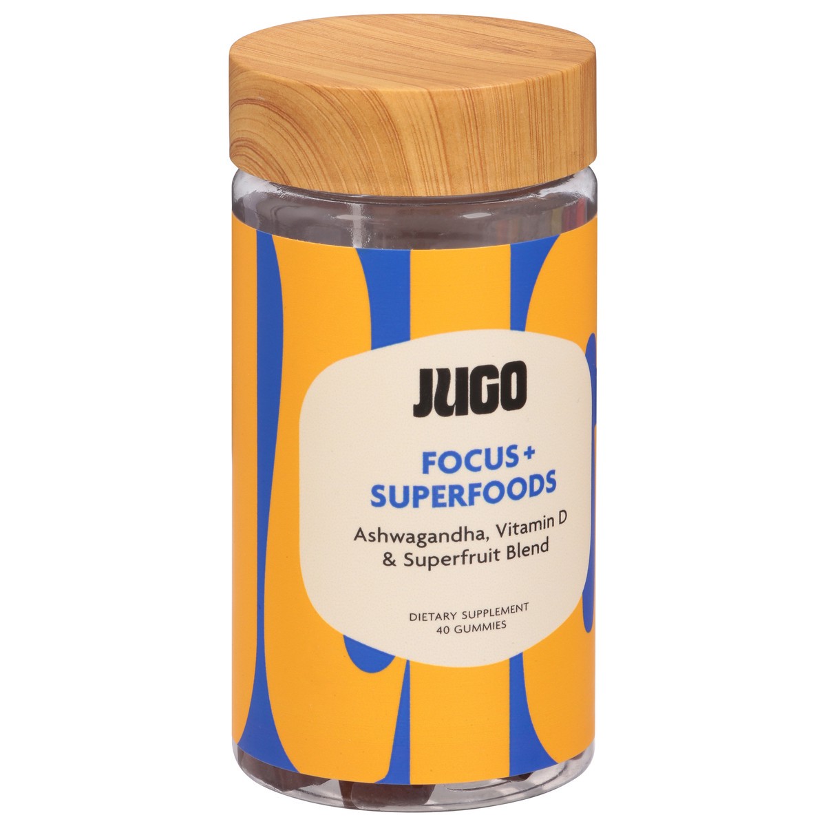 slide 4 of 4, Jugo Focus Superfoods Gummies - 40 Ct, 40 ct