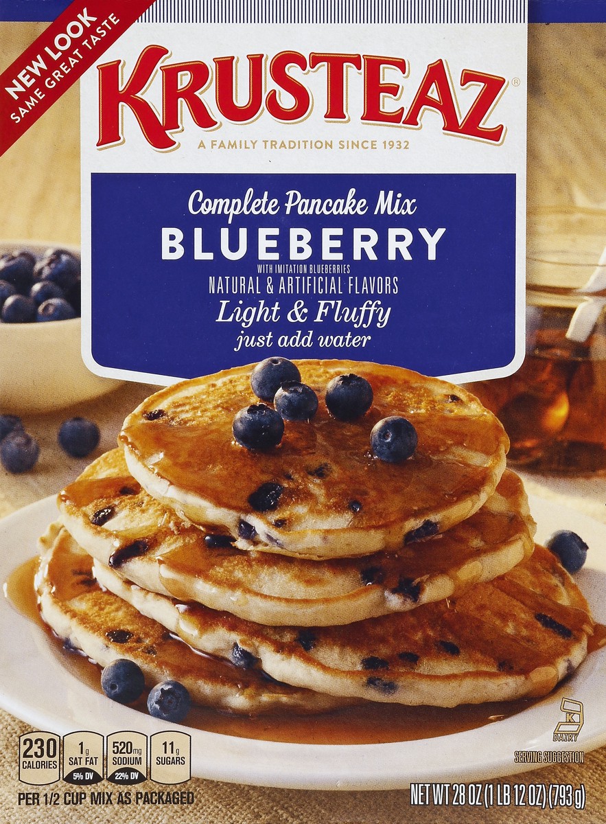 slide 4 of 4, Krusteaz Pancake Mix 28 oz, 28 oz