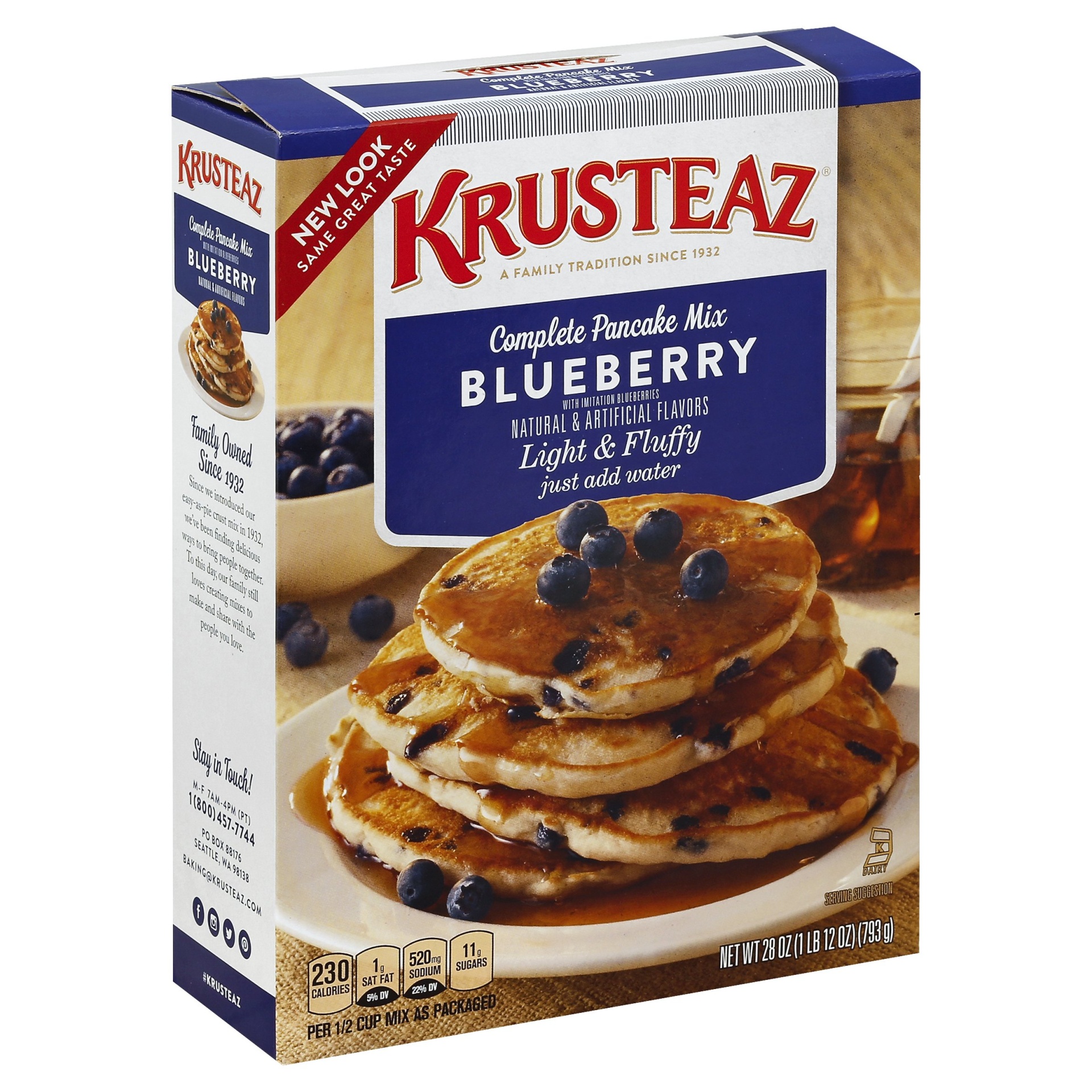 slide 1 of 4, Krusteaz Pancake Mix 28 oz, 28 oz