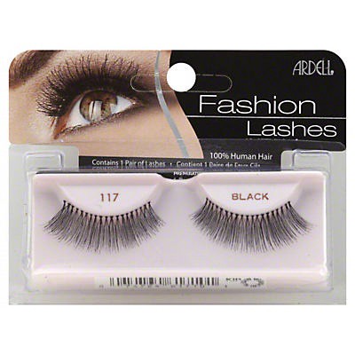 slide 1 of 1, Ardell Fashion Lashes, Black 117, 1 ct