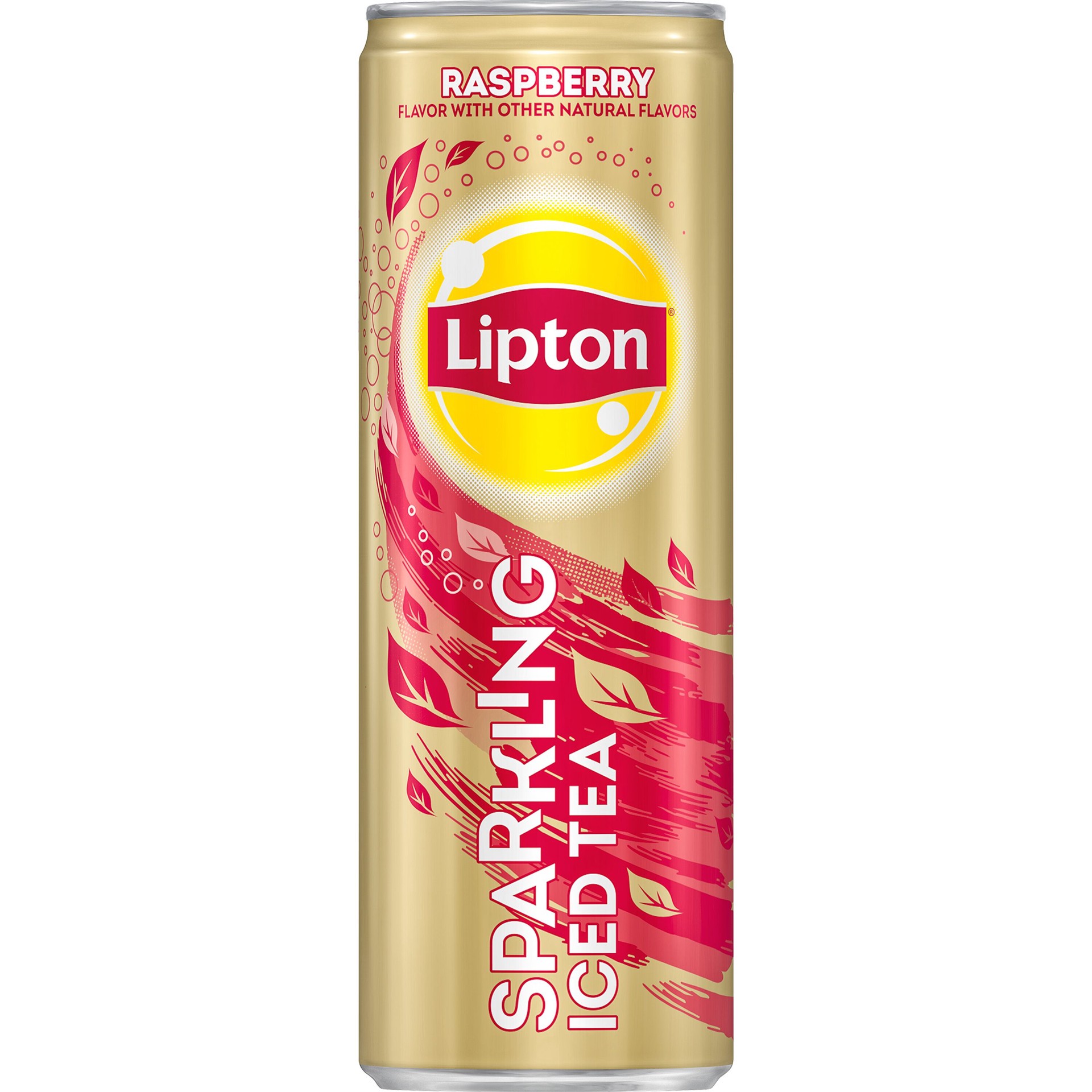 slide 1 of 4, Lipton Sparkling Iced Tea Raspberry - 12 oz, 12 oz