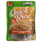 slide 1 of 1, Harris Teeter Quick Rice Microwave Rice - Whole Grain Brown, 8.8 oz