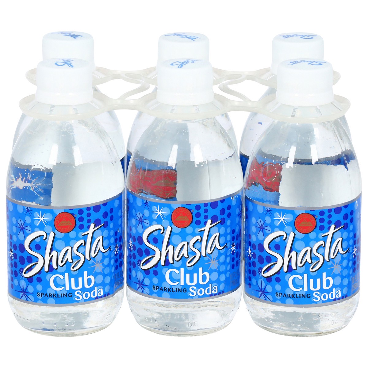 slide 1 of 14, Shasta Sparkling Club Soda - 10 oz, 10 oz
