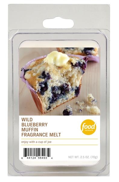 slide 1 of 1, Food Network Wild Blueberry Muffin Fragrance Melt, 2.5 oz