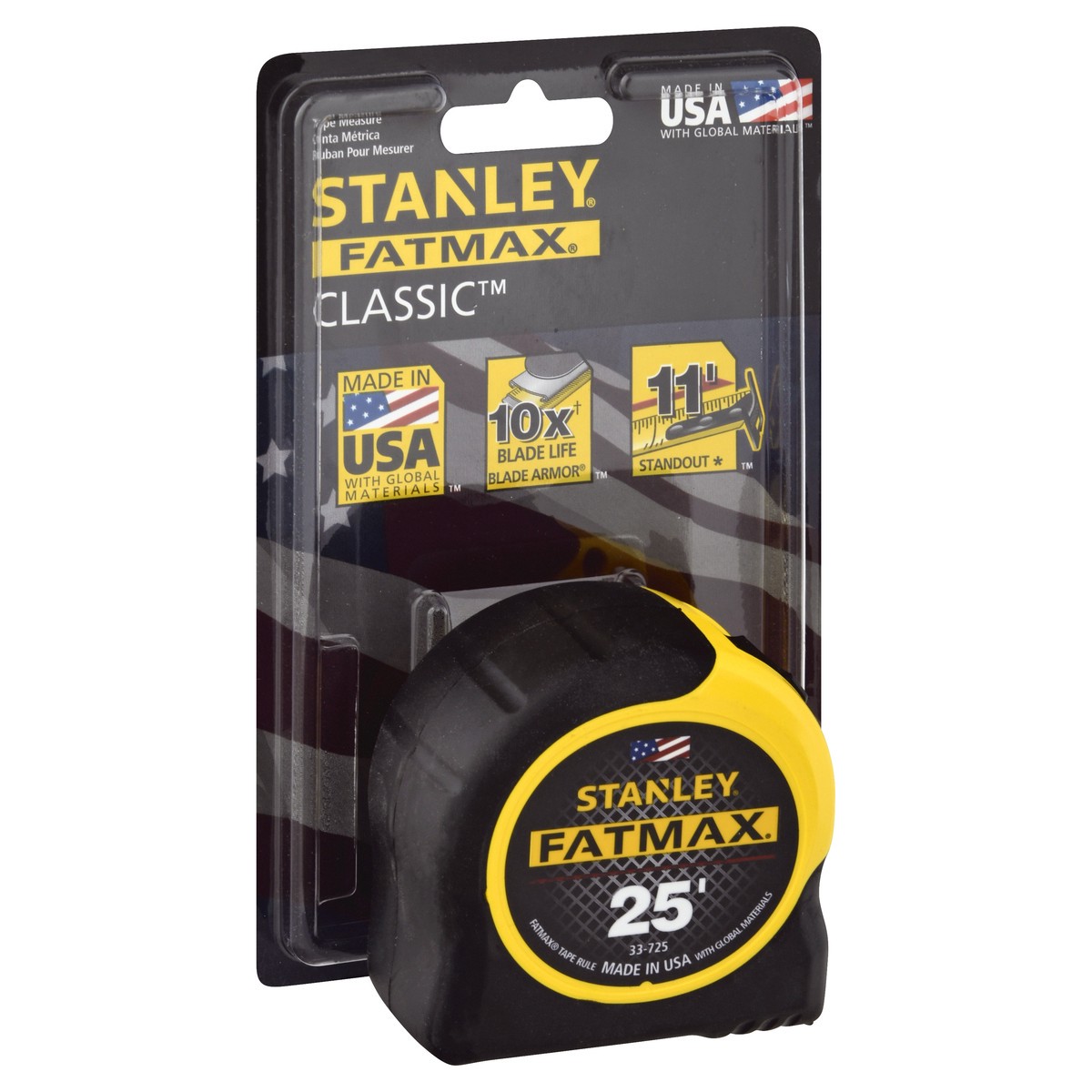 slide 6 of 9, STANLEY Fatmax Tape Measure, 1 ct