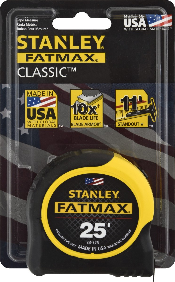 slide 8 of 9, STANLEY Fatmax Tape Measure, 1 ct