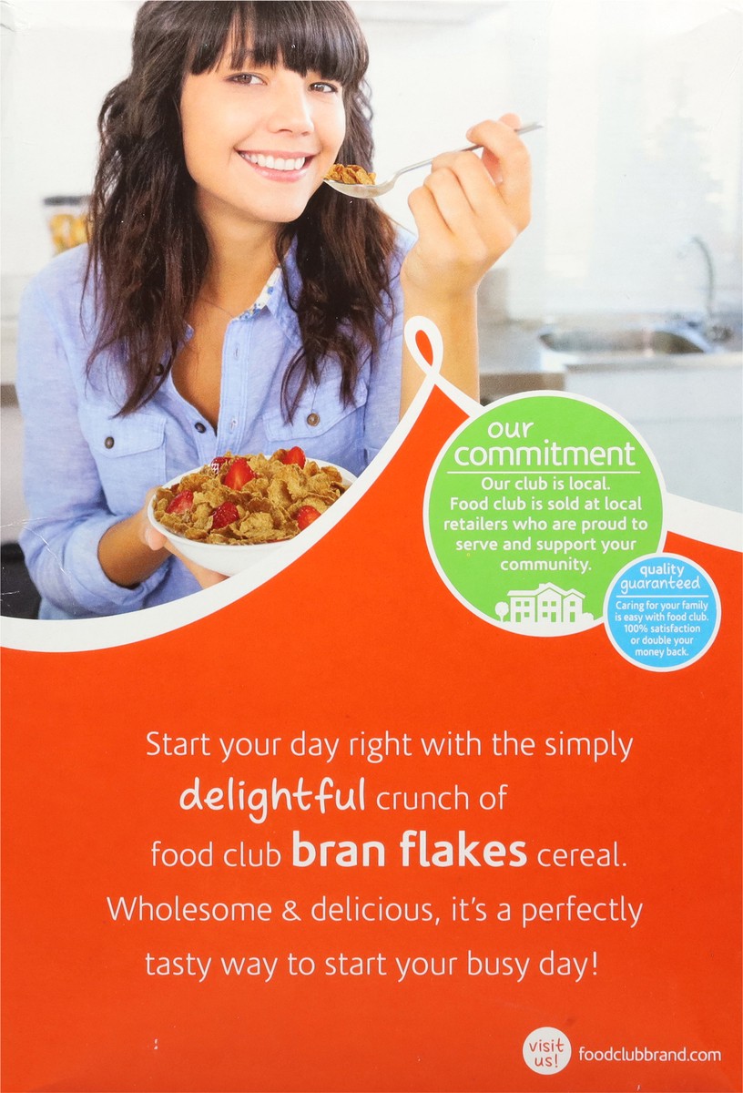 slide 12 of 13, Food Club Bran Flakes Cereal 17.3 oz, 17.3 oz