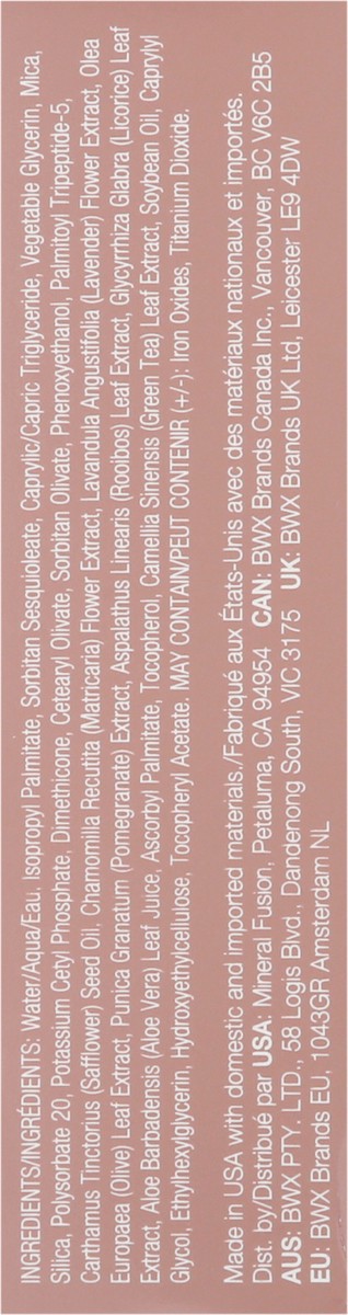 slide 7 of 9, Mineral Fusion Olive 1 - Light Full Coverage Liquid Foundation 1.0 fl oz, 1 ct