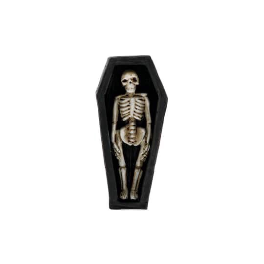 slide 1 of 5, Mini Skeleton In Coffin Decoration By Ashland, 1 ct