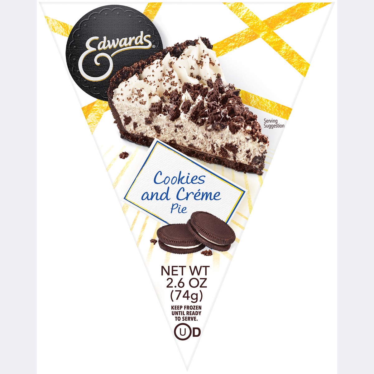 slide 4 of 14, Edwards Cookies and Creme Pie 2.6 oz. Box, 2.6 oz
