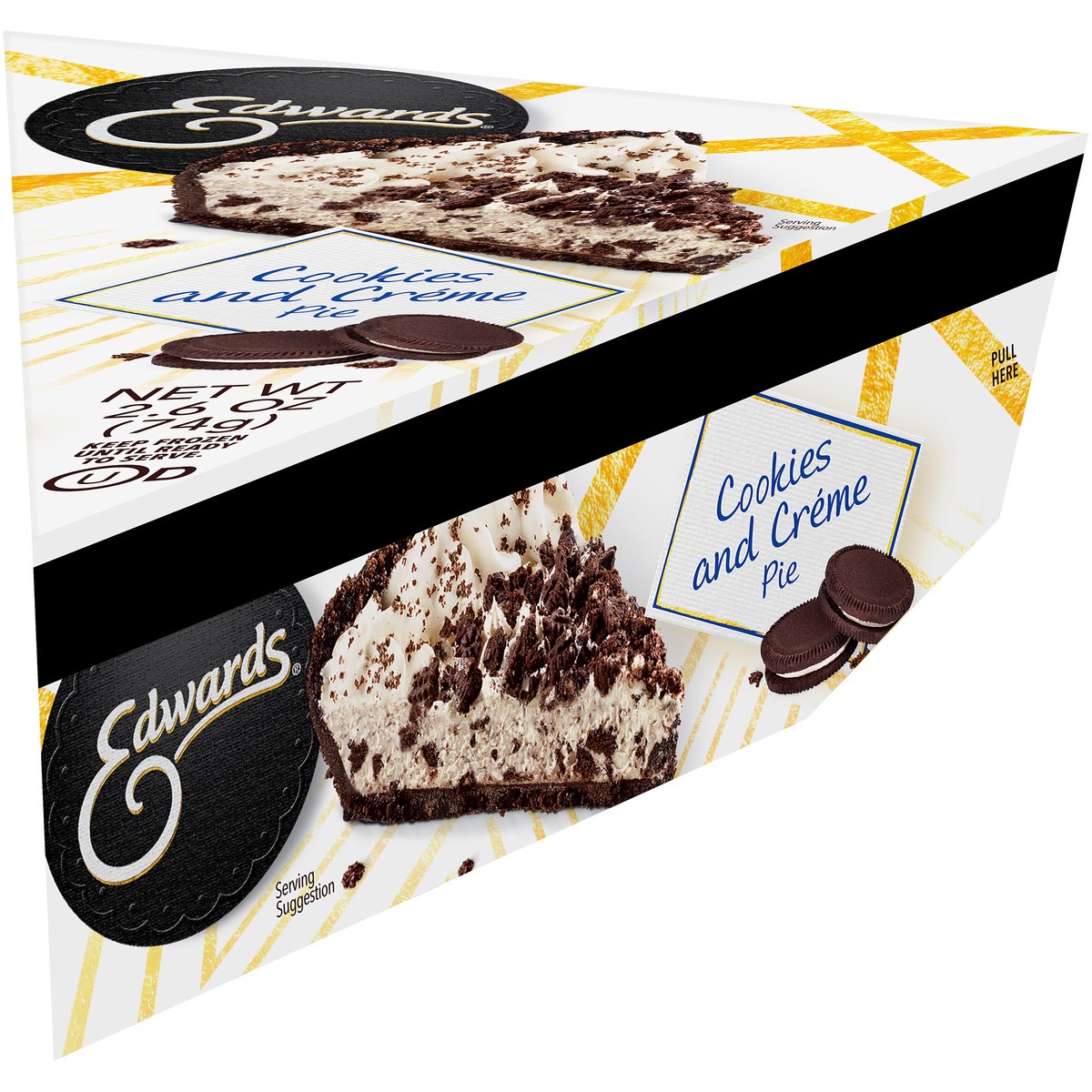 slide 8 of 14, Edwards Cookies and Creme Pie 2.6 oz. Box, 2.6 oz