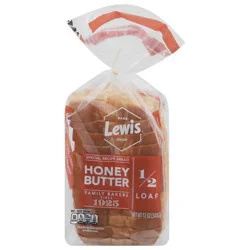 Lewis Honey Butter Hlf Loaf