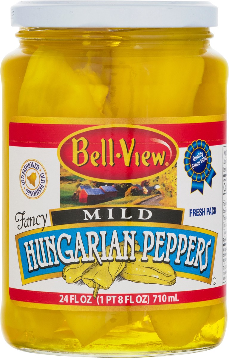 slide 3 of 11, Bell-View Fancy Mild Hungarian Peppers 24 fl oz, 24 fl oz