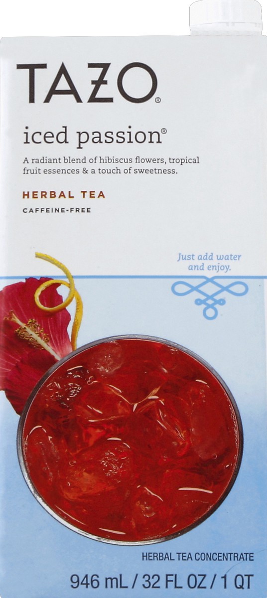 slide 4 of 4, Tazo Herbal Tea Concentrate 32 oz, 32 oz