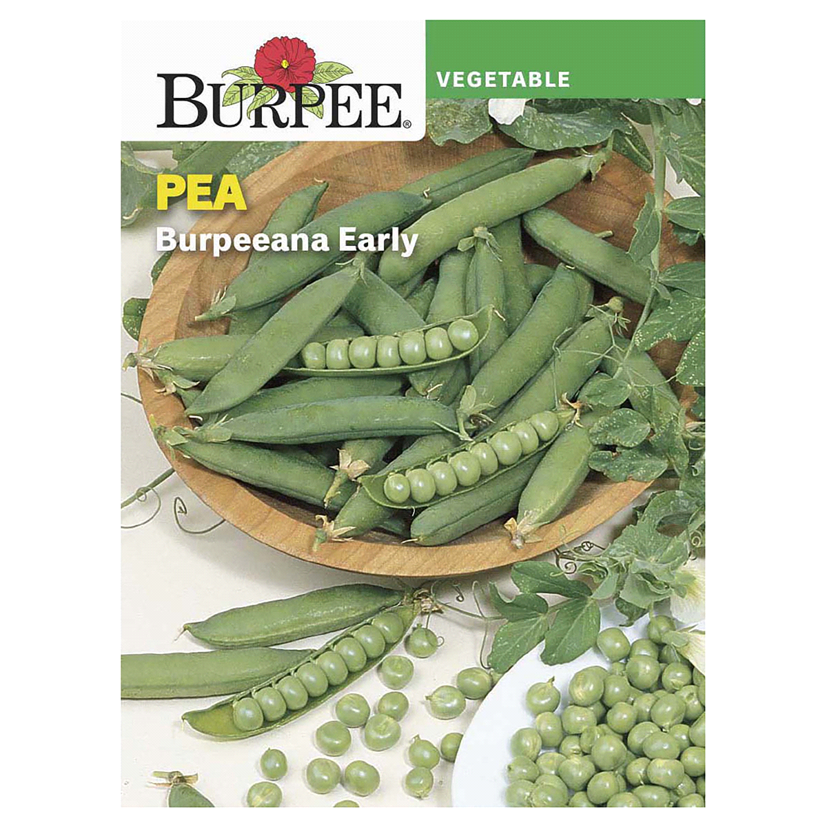 slide 1 of 5, Burpee Pea Burpeeana Early Seeds, 1 ct