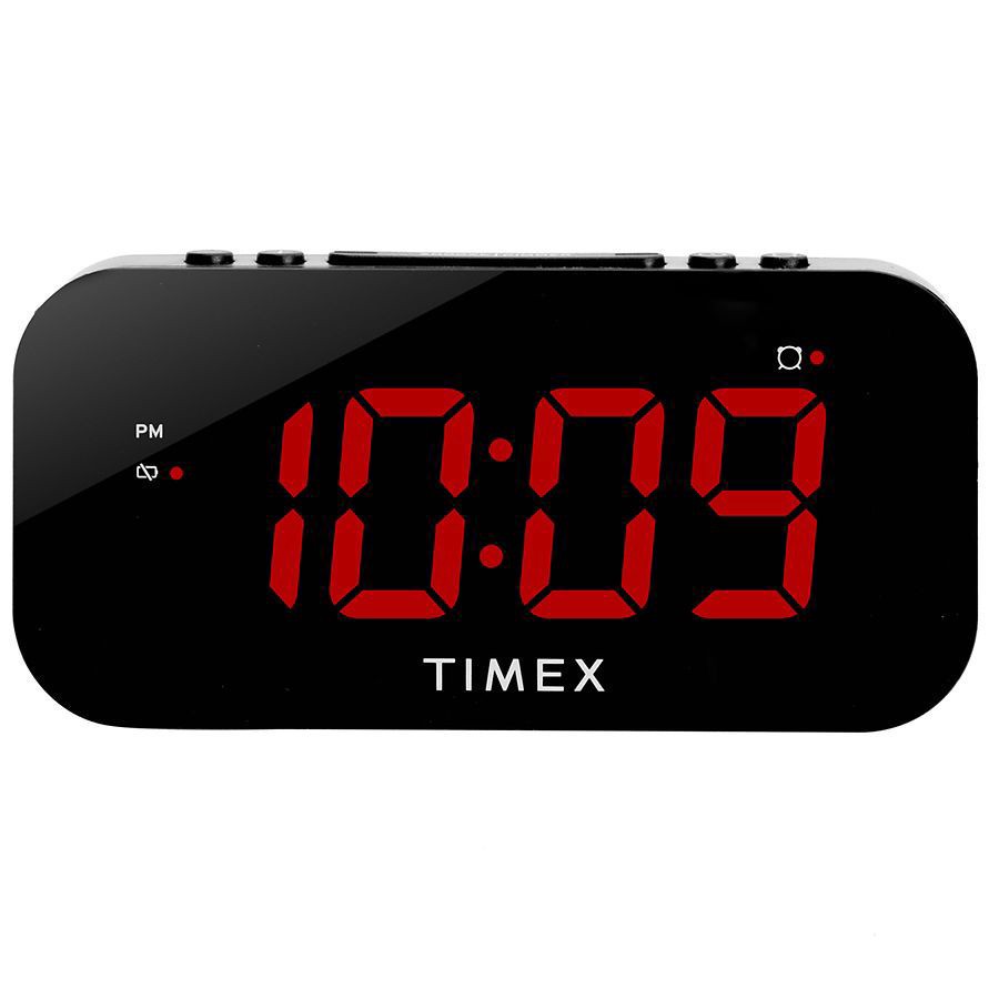 slide 1 of 1, Timex Alarm Clock with USB Charging 1 ea, 1 ct