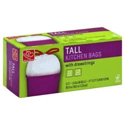 Harris Teeter Drawstring Tall Kitchn Bag