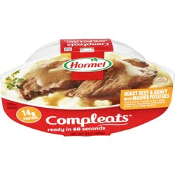 Hormel COMPLEATS Roast Beef & Gravy With Mashed Potatoes