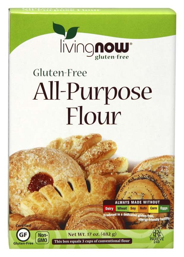 slide 1 of 1, NOW Foods All-Purpose Flour, Gluten-Free, 17 oz