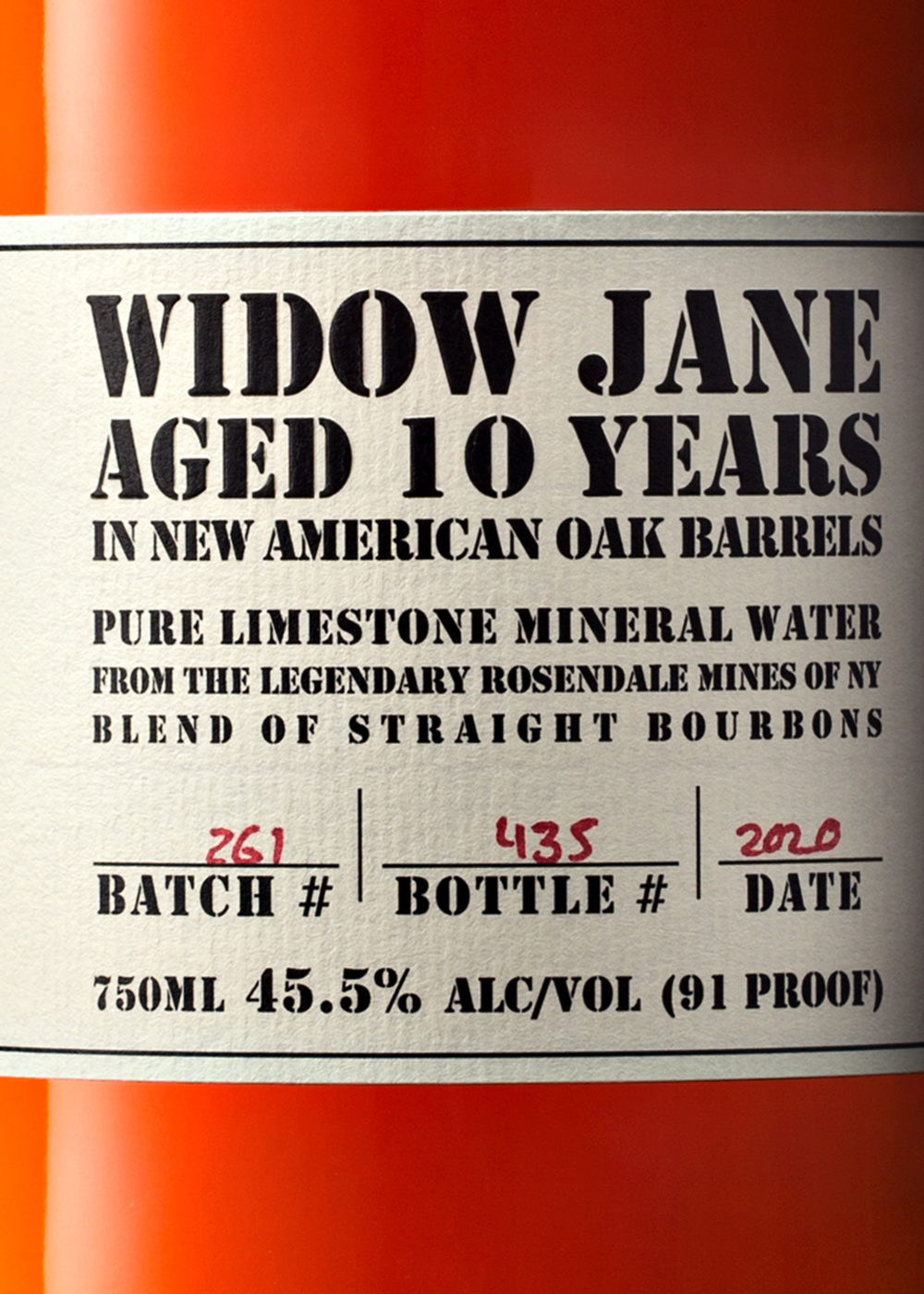 slide 3 of 3, Widow Jane Bourbon, 750 ml