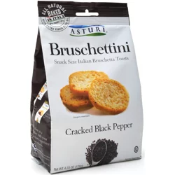Asturi Bruschettini Cracked Black Pepper - 4.23 oz