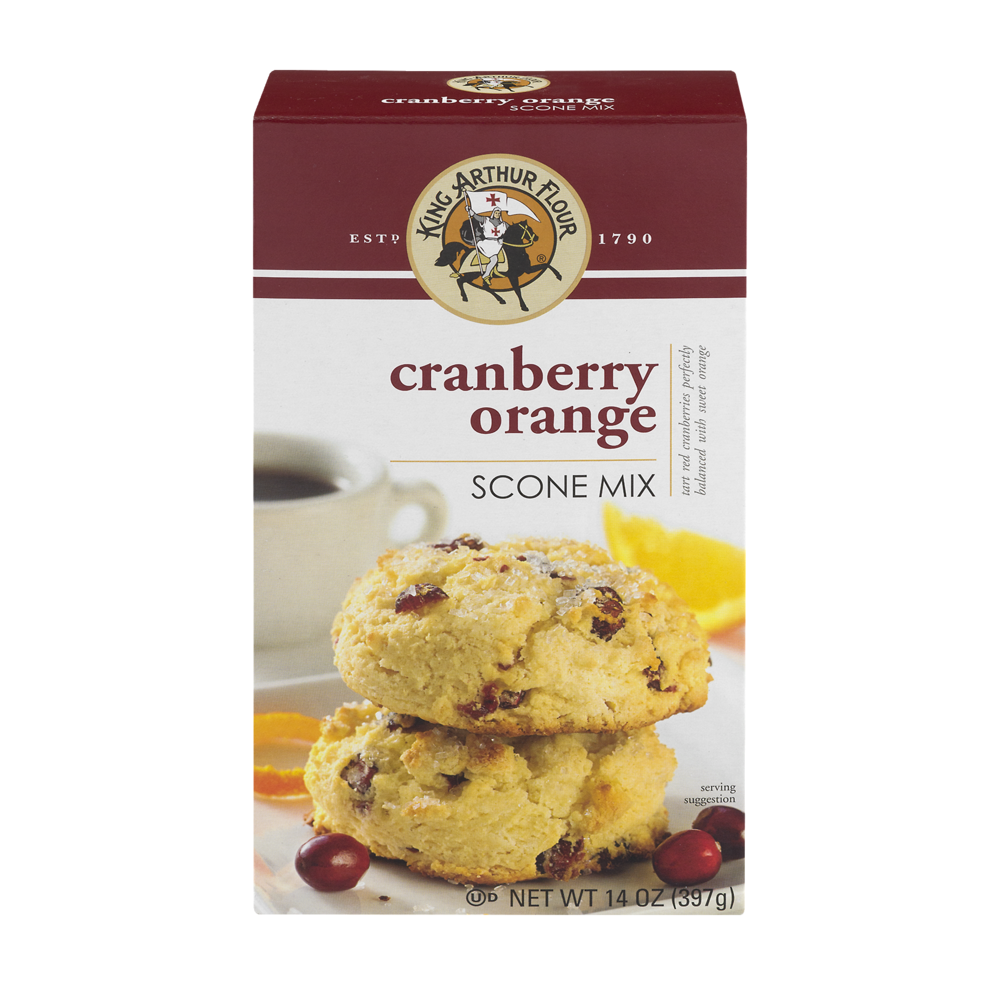 slide 1 of 4, King Arthur Flour Scone Mix, Cranberry Orange, 14 oz