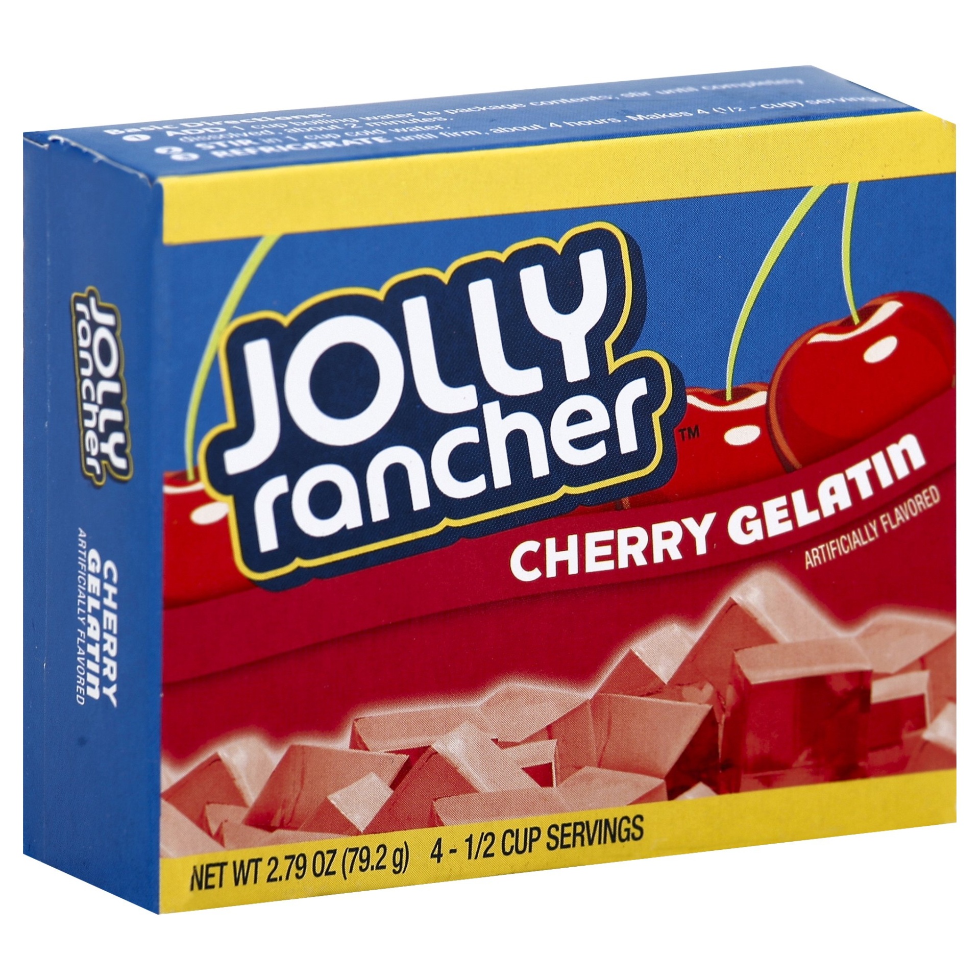 slide 1 of 1, Jolly Rancher Cherry Gelatin Mix, 2.79 oz