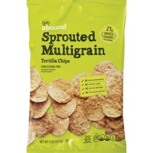 slide 1 of 1, Gold Emblem abound Sprouted Multigrain Tortilla Chips, 8 Oz, 8 oz