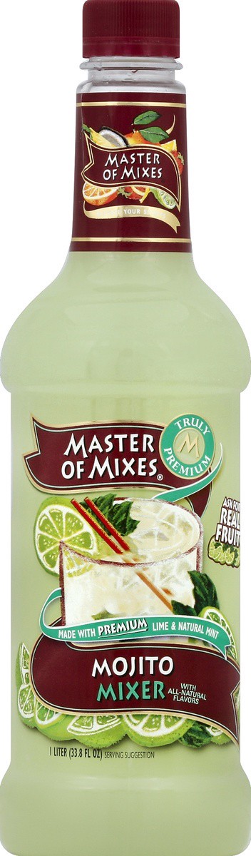 slide 2 of 2, Master of Mixes Cocktail Mix Mojito - 33.8 oz, 33.8 oz