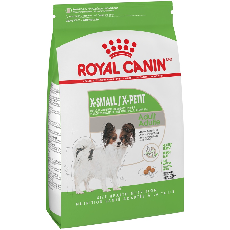 slide 2 of 9, Royal Canin Size Health Nutrition X-Small Adult Dry Dog Food, 2.5 lb