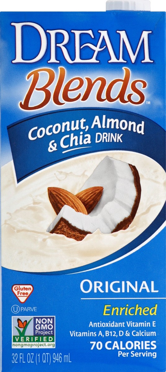 slide 5 of 6, Imagine Foods Beverage Dream Blends Coconut Almond Chia Original, 32 fl oz