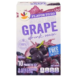 Giant Flavor to Go Drink Mix Grape Sugar Free