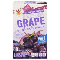 Giant Flavor to Go Drink Mix Grape Sugar Free