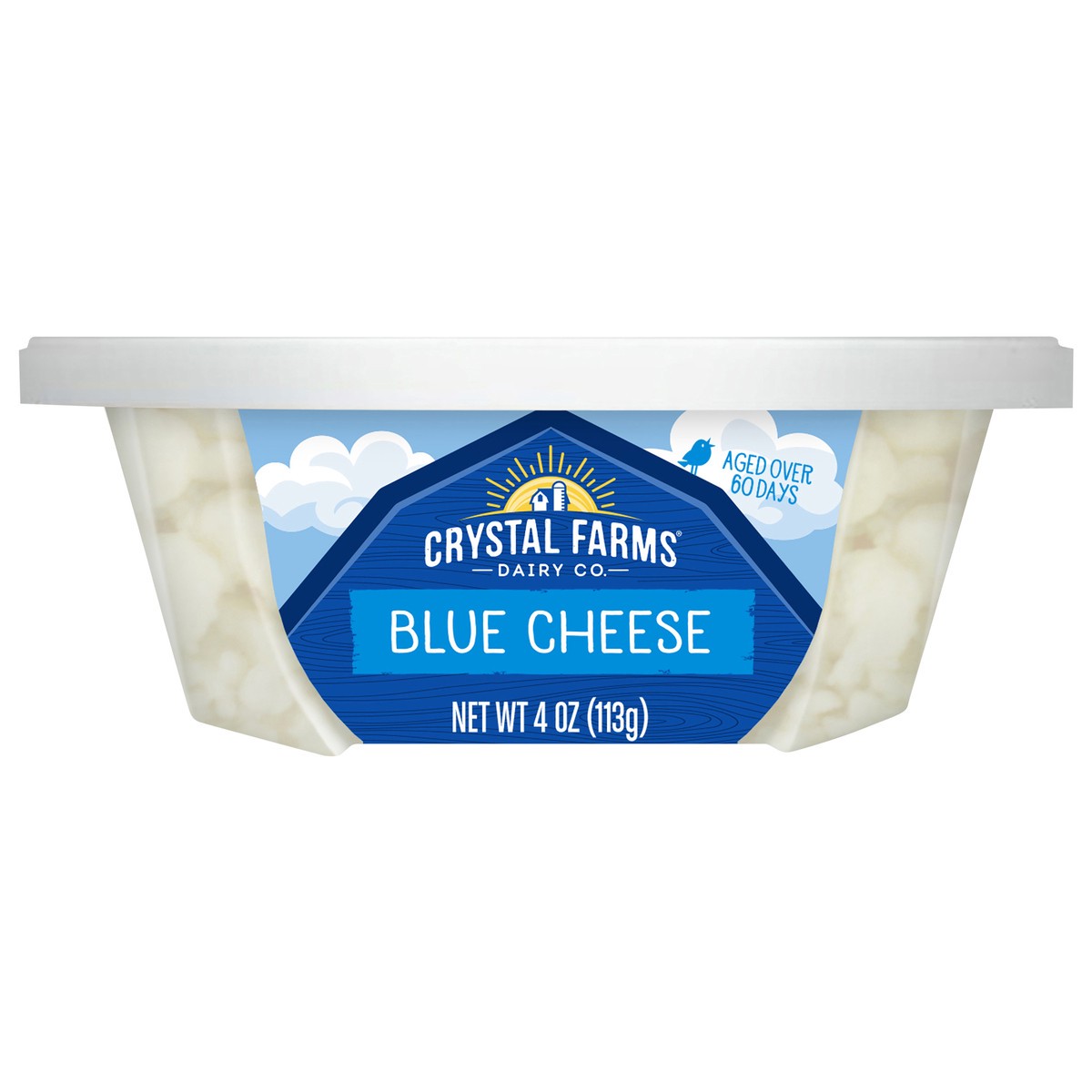 slide 1 of 6, Crystal Farms Crumble Blue Cheese, 4 oz