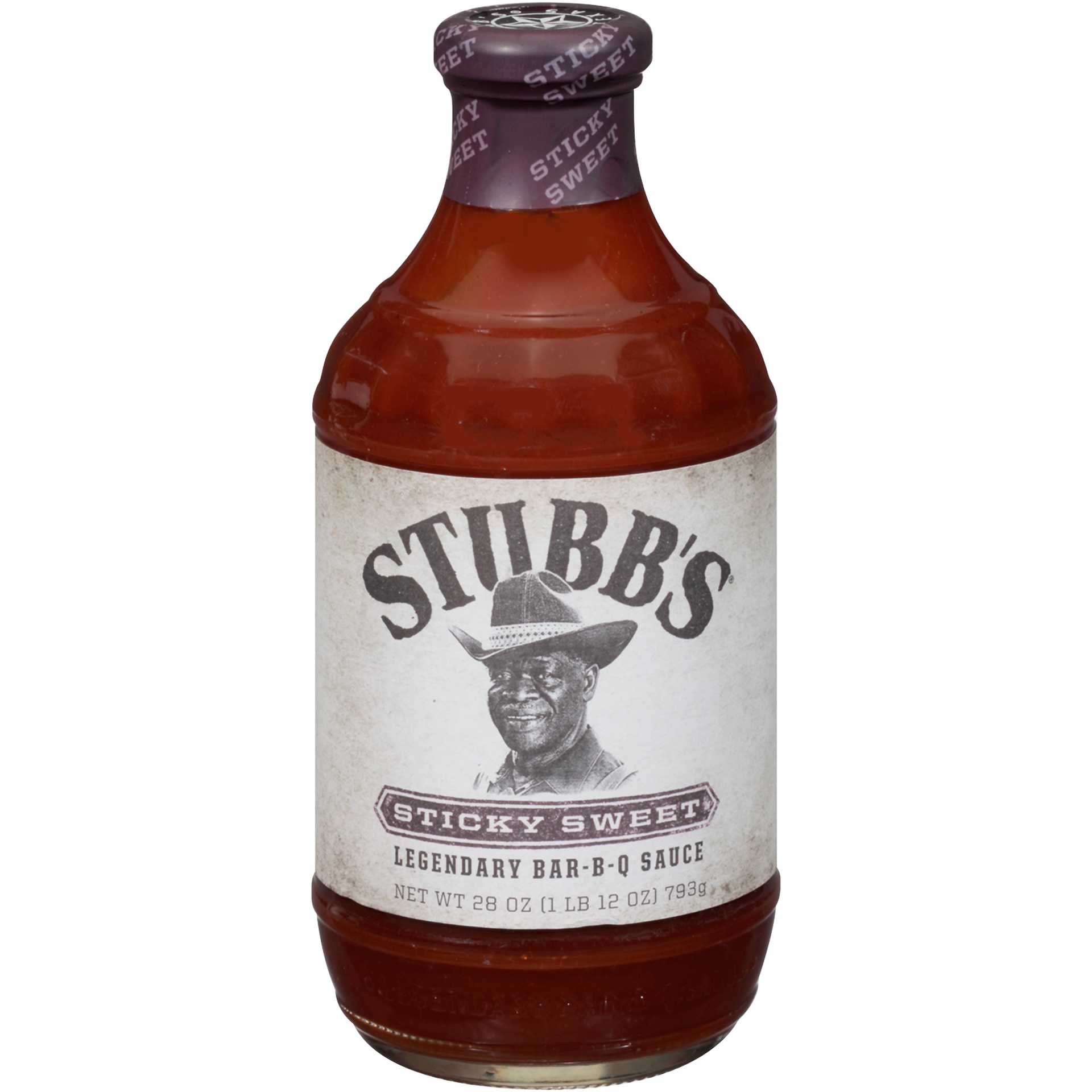 slide 1 of 1, Stubb's Sticky Sweet Legendary BBQ Sauce, 28 fl oz