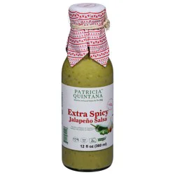 Patricia Quintana Extra Spicy Extremely Hot Jalapeno Salsa 12 fl oz