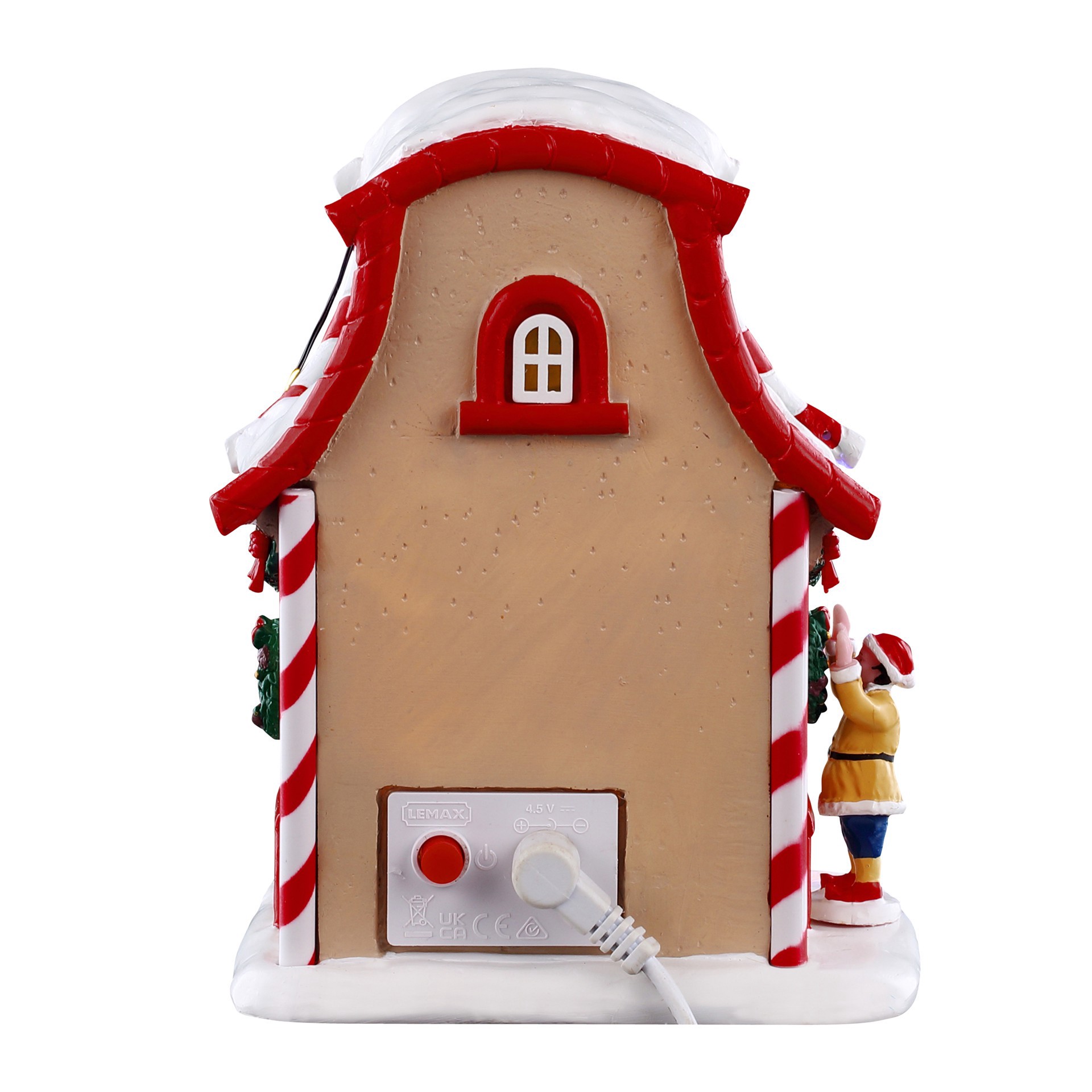 slide 2 of 4, Lemax Santa's Wonderland Prancer's Den, 4.92 in x 3.78 in x 3.35 in