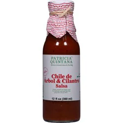 Patricia Quintana Extremely Hot Chile de Arbol & Cilantro Salsa 12 fl oz