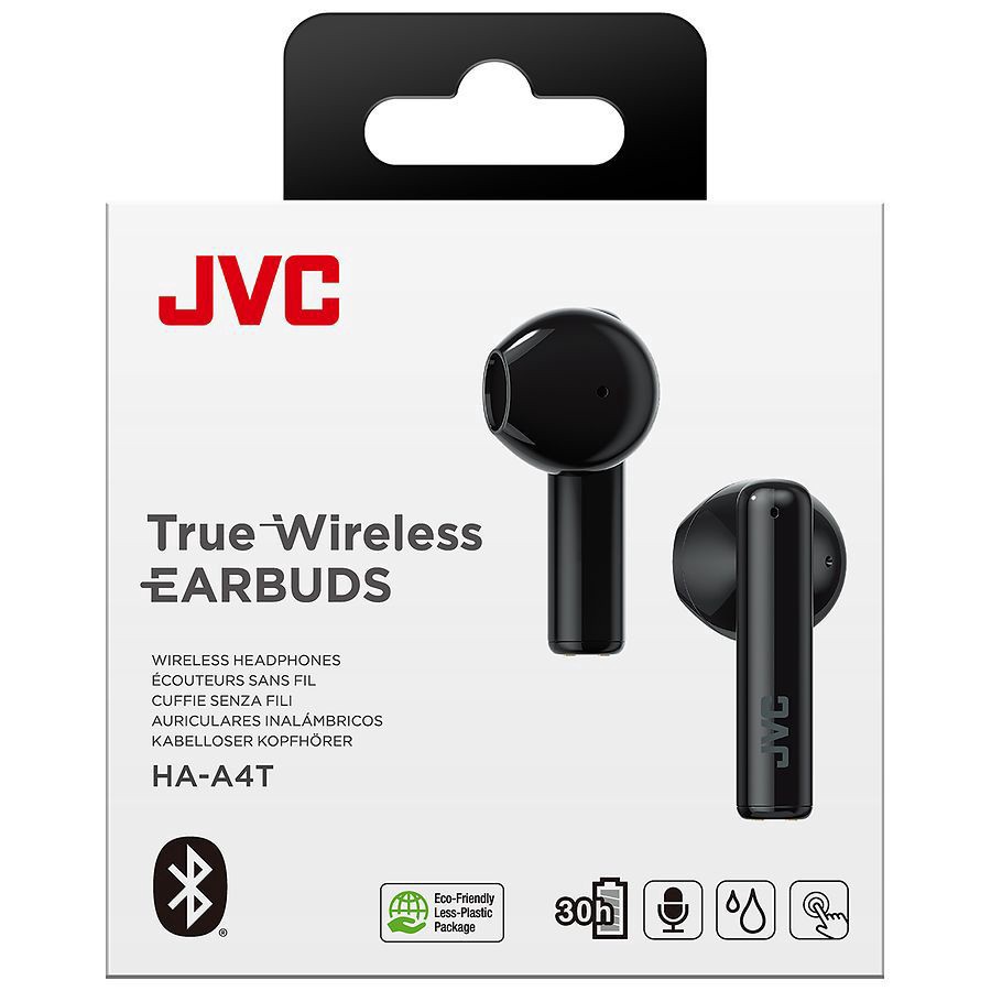 slide 1 of 3, JVC True Wireless Earbud Style Headphones, 1 pair