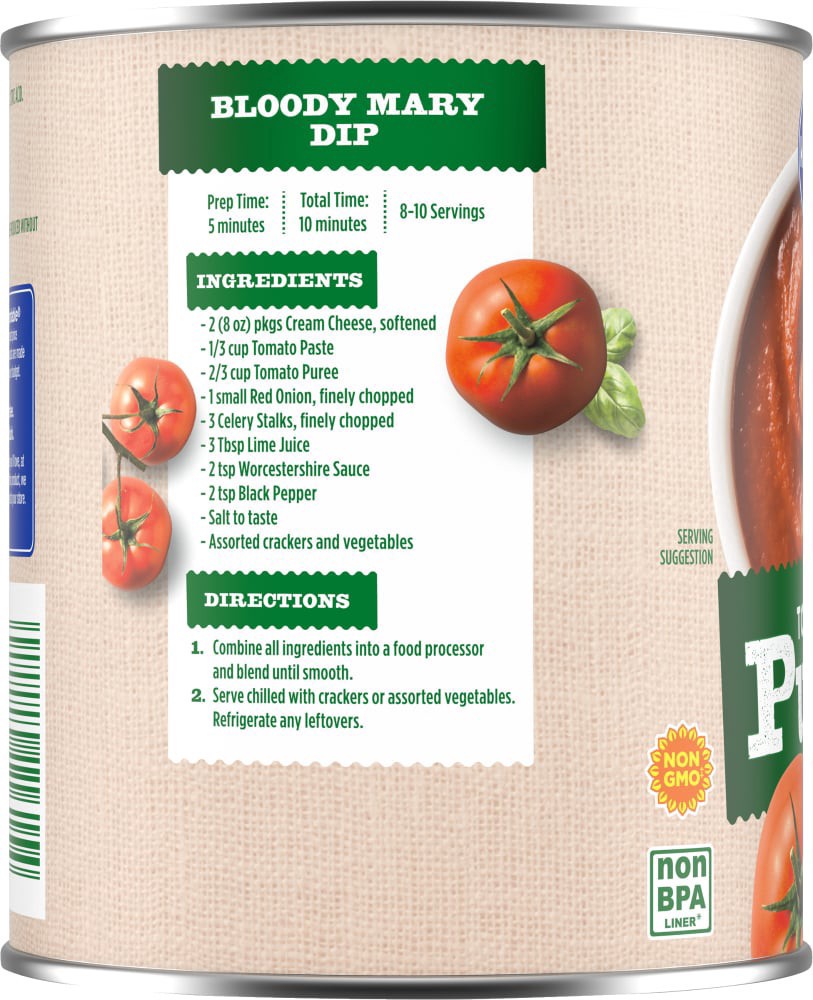 slide 6 of 6, Kroger Tomato Puree - 28 oz, 28 oz