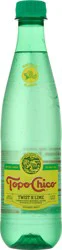 Topo Chico Carbonated Twist of Lime Mineral Water - 15.5 oz
