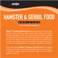 slide 7 of 21, Meijer Hamster & Gerbil Food, 4.5 lb