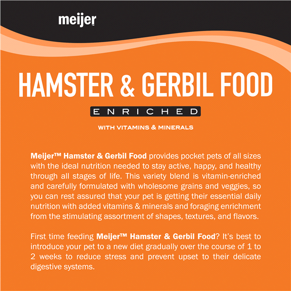 slide 17 of 21, Meijer Hamster & Gerbil Food, 4.5 lb