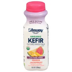 Lifeway Organic Lactose Free Guava Jackfruit Kefir 8 fl oz